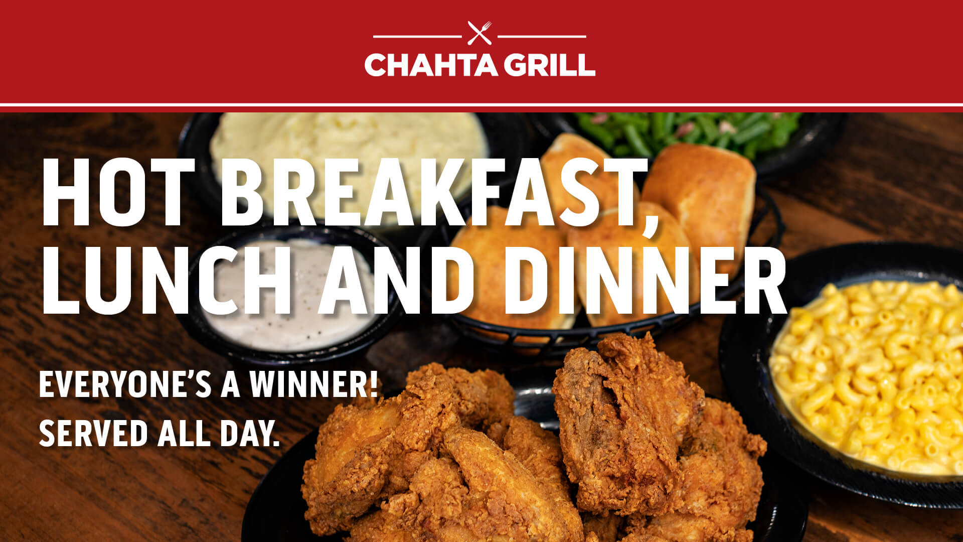 Eat at Chahta Grill.