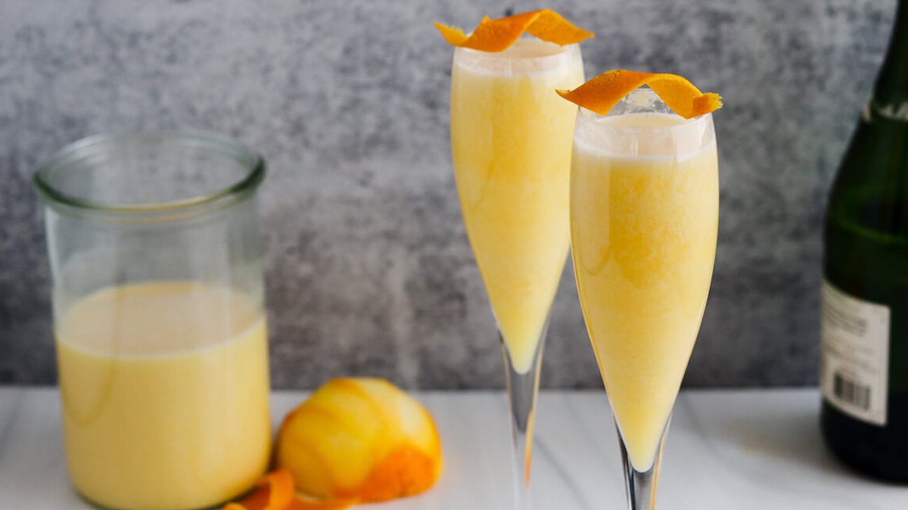 Orange Creamsicle Mimosas
