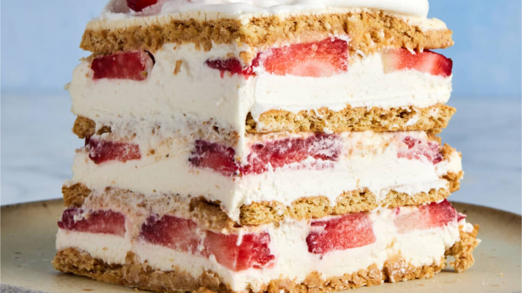 Strawberry Icebox Cake