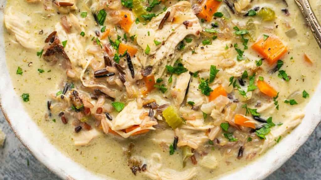 Wild Rice Chicken Soup
