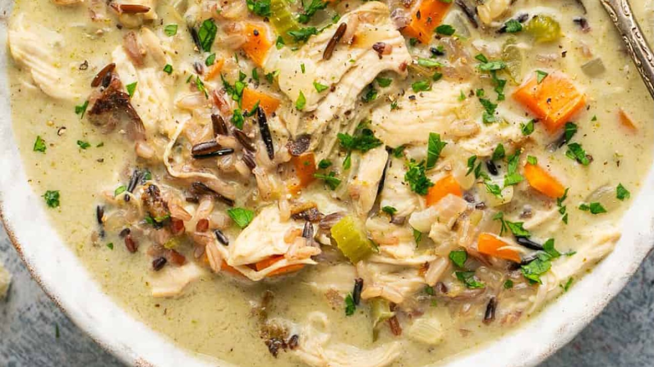 Wild Rice Chicken Soup